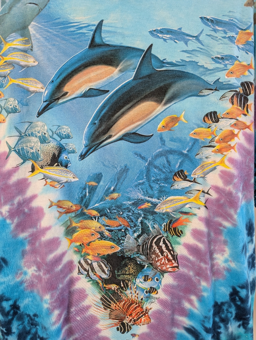 LIQUID BLUE *ULTRA RARE*(1 of 1) bc of Print On Back And Sleeve 'All Over Print' - Picture 5 of 12